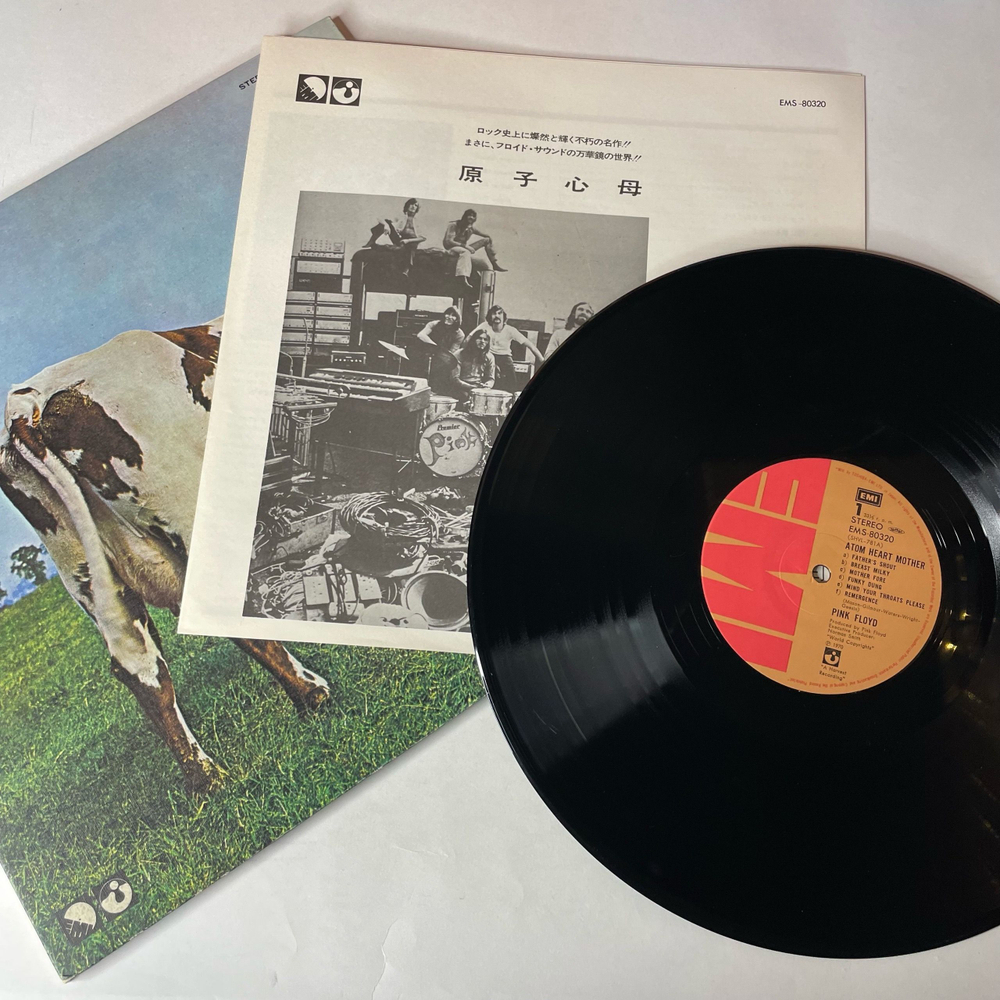 Винтажная виниловая пластинка LP Pink Floyd Atom Heart Mother (Япония 1974) (Без Оби)