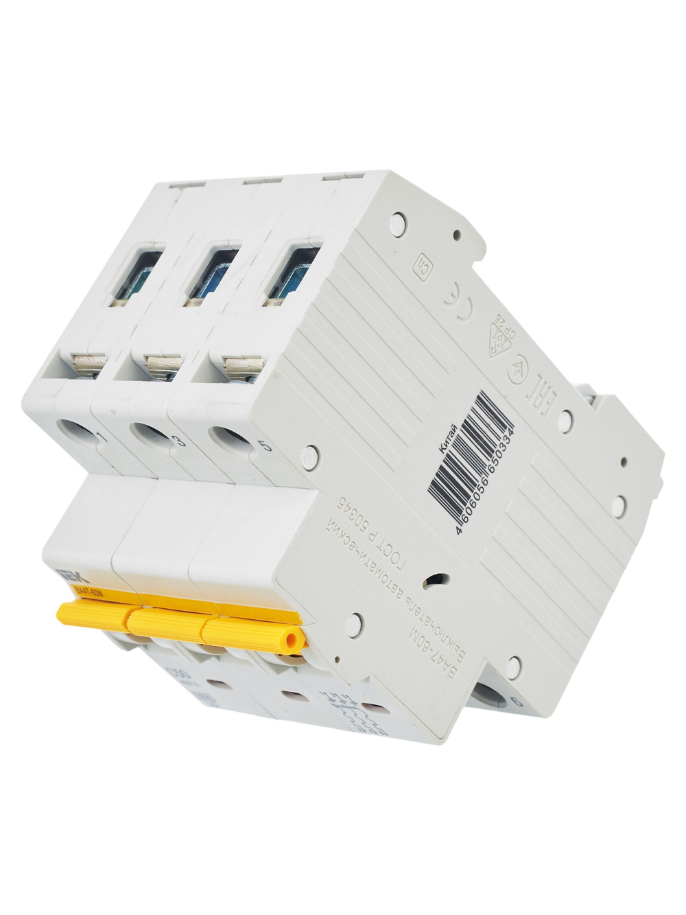 KARAT Автоматический выключатель ВА47-60M 3P C 50А 6кА IEK