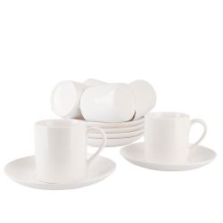 Набор кофейный 12пр. "Notele" (6 персон) v=120мл (фарфор) (транспортная упаковка)