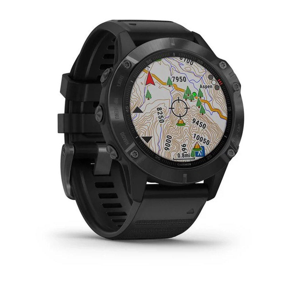 Смарт-часы Garmin Fenix 6 Pro, черный, 010-02158-02