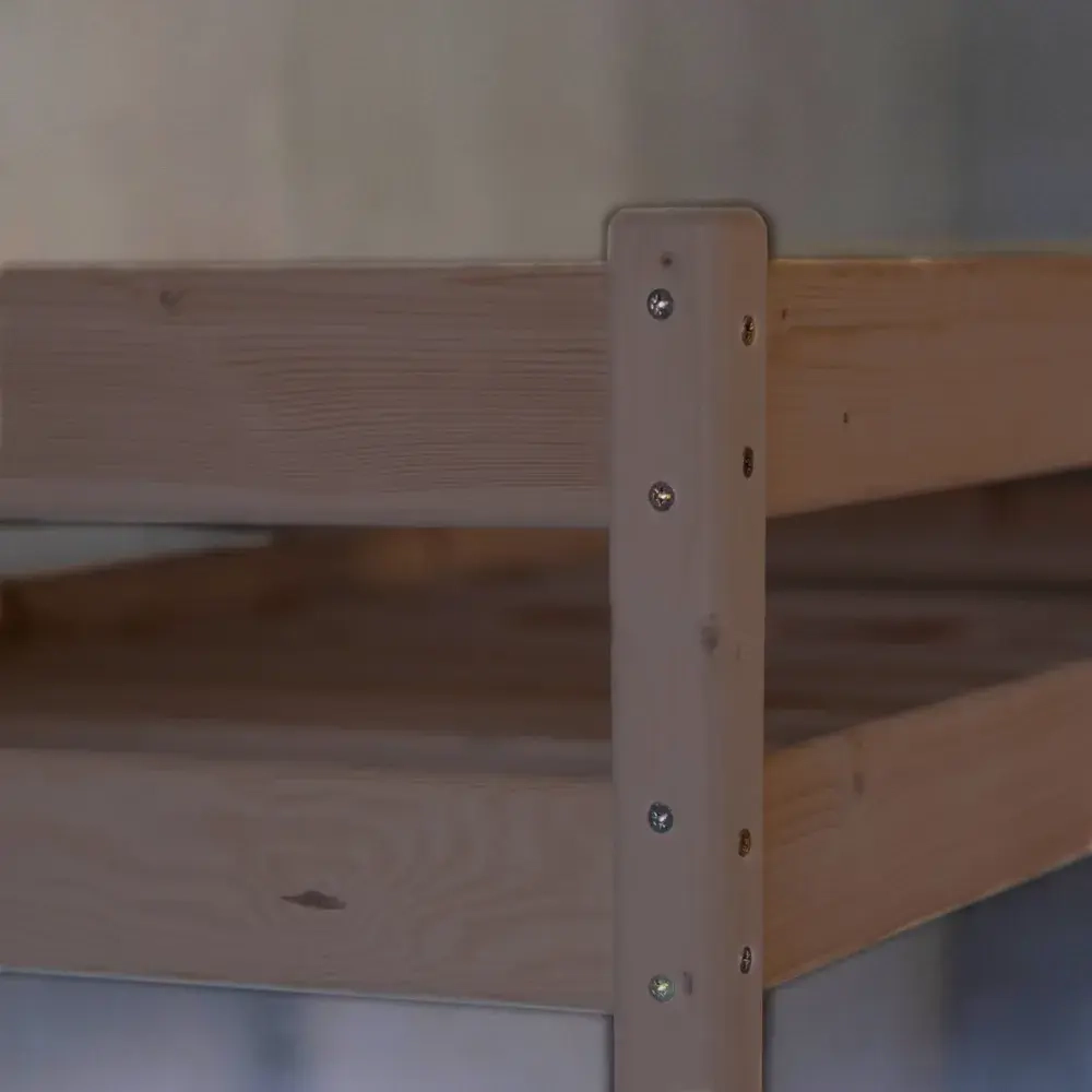 Двухъярусная кровать из массива сосны 200х90х150 см,