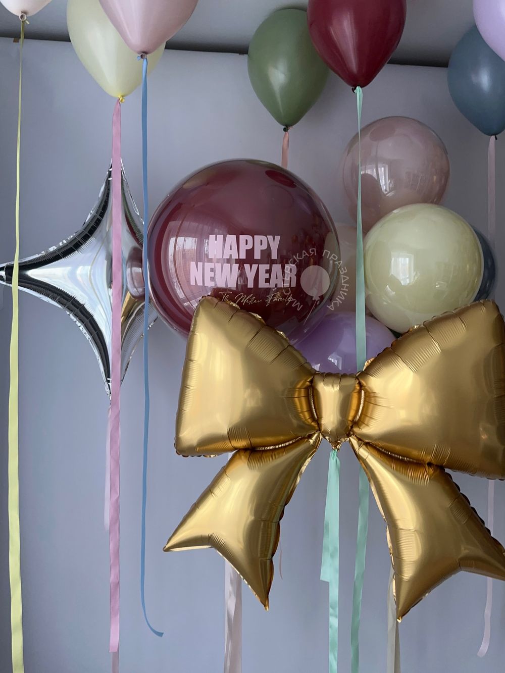 Воздушные шары Новый Год №8904  Изображение4