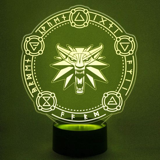 3D лампа Ведьмак The Witcher