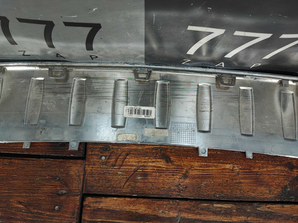 Накладка заднего бампера Mercedes ML GLE (W166) 11-18 Б/У Оригинал A1668853374