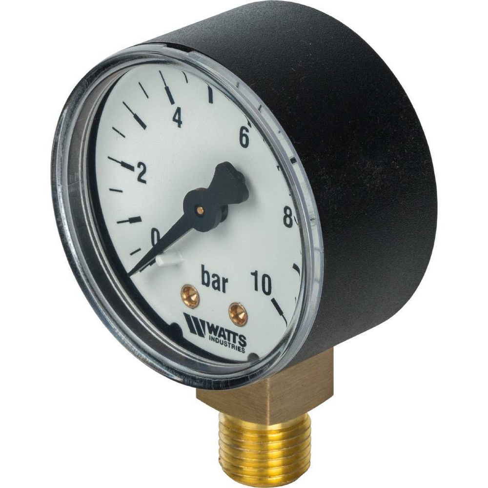 Манометр радиальный WATTS 10 бар 1/4" D50 (F+R200)
