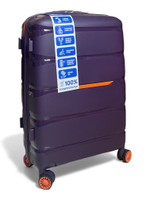 Средний чемодан Bon-Voyage PP Skycase#3, Фиолетовый, M