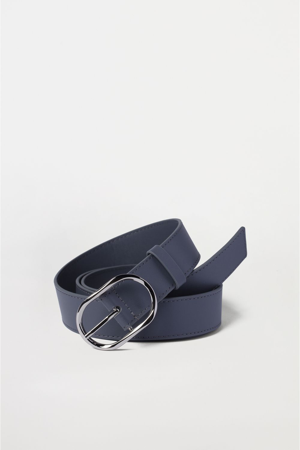 БАЗОВЫЙ РЕМЕНЬ С ОВАЛЬНОЙ ПРЯЖКОЙ GRAPHITE