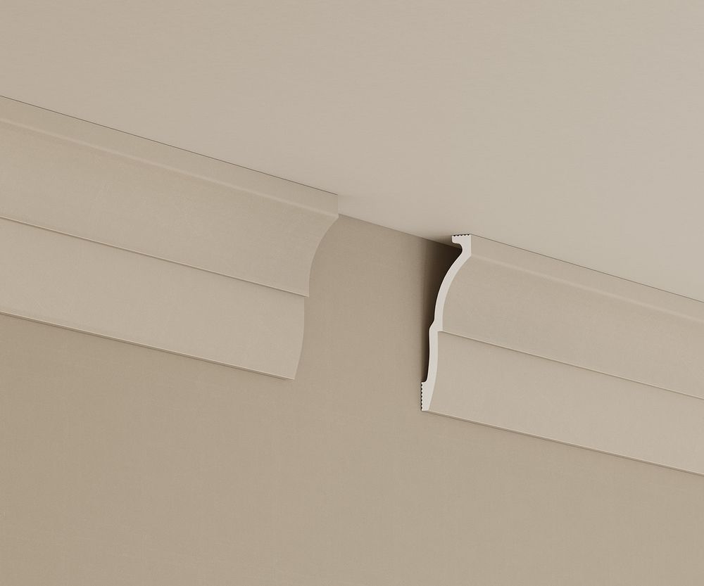 Карниз Ecopolymer, 91x30 мм