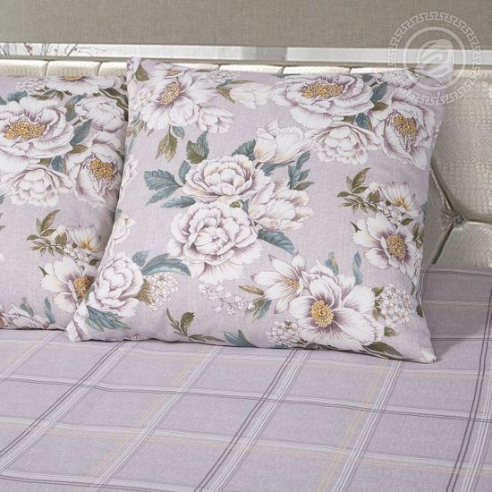 Двуспальный комплект постельного белья Флоретта бязь Зима-Лето