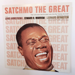 Louis Armstrong And Edward R. Murrow With Leonard Bernstein Satchmo The Great (Japan 1980)