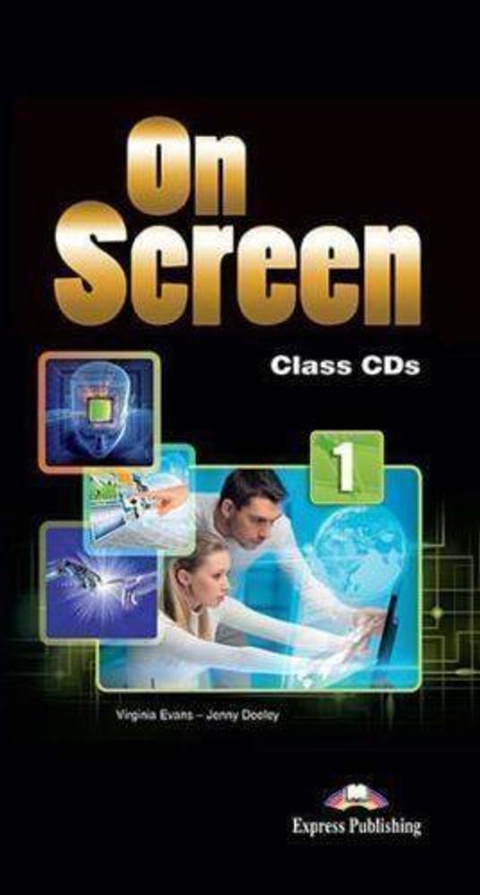 On Screen 1. Class CD&#39;s. Аудикурс. В ПОДАРОК при покупке от 10 книг*