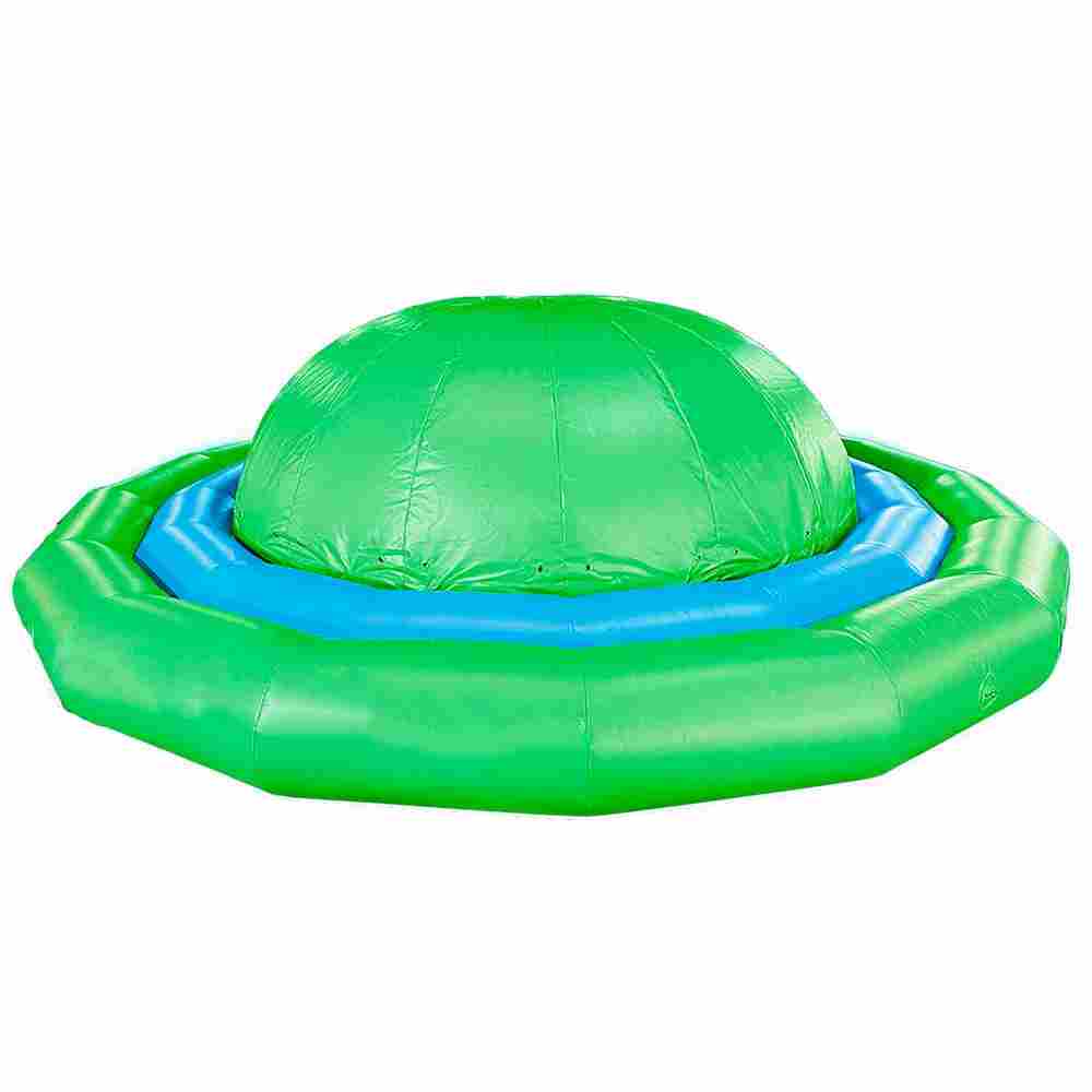 Надувное оборудование «Надувной живот» 5*5*1,5 м, зелёно-голубой