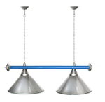 Лампа STARTBILLIARDS 2 пл. (плафоны зеленые,штанга золотая,фурнитура золото)