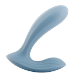 Голубой интерактивный вибратор для точки G Svakom Erica Dusty-Blue App-Controlled Wearable Vibrator SC015A-BLU