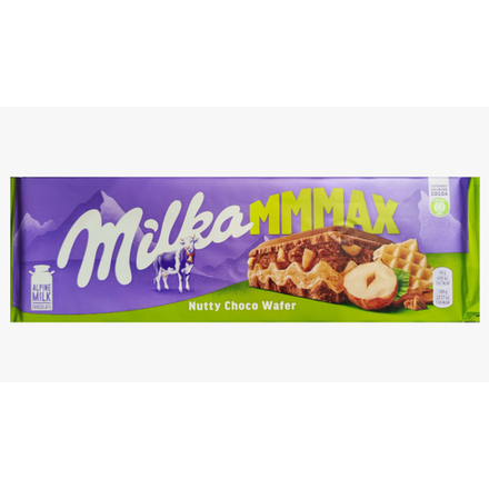 Шоколад Milka с фундуком и вафлей 270 гр