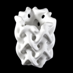 Ваза для сухоцветов. Плетенка. 10см