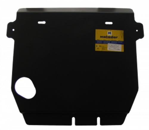 Защита картера Двигателя, КПП, Разд. коробки. 3 мм, Сталь. для Nissan Patrol 2010-2018, Infiniti QX 56 2010-2014 MOTODOR.11407