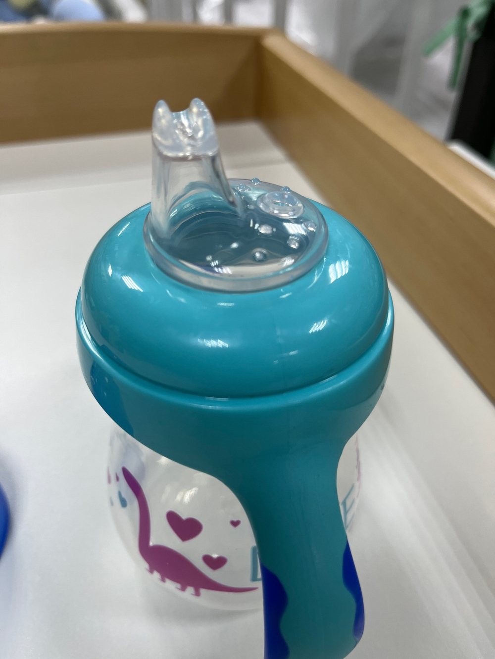 Поильник-непроливайка, с мягк. нос., от 6 мес, 250 мл, PP, сил. арт.20670