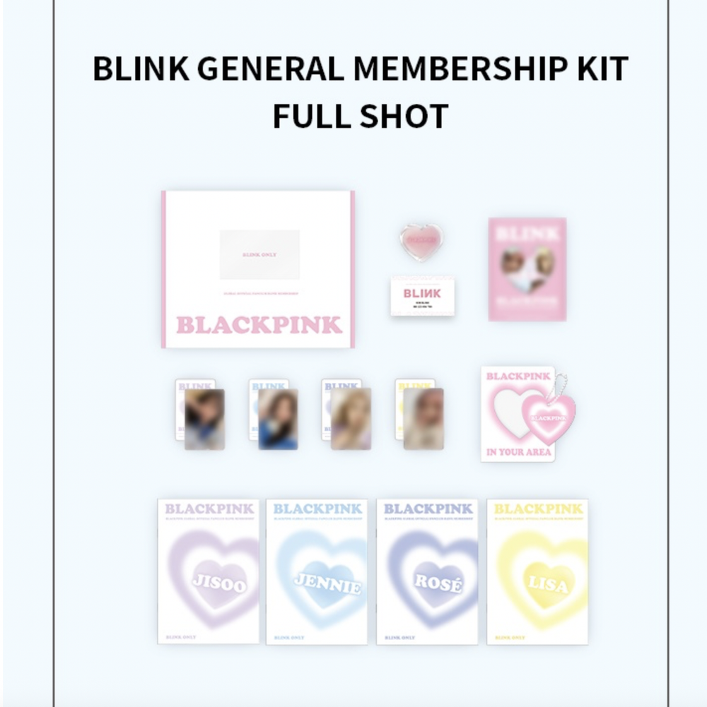 Членство BLACKPINK BLINK GENERAL MEMBERSHIP KIT