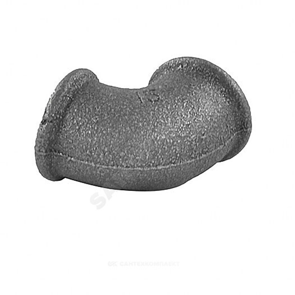 Угольник проходной чугун Ду 40 (1 1/2") ВР/ВР Fittex