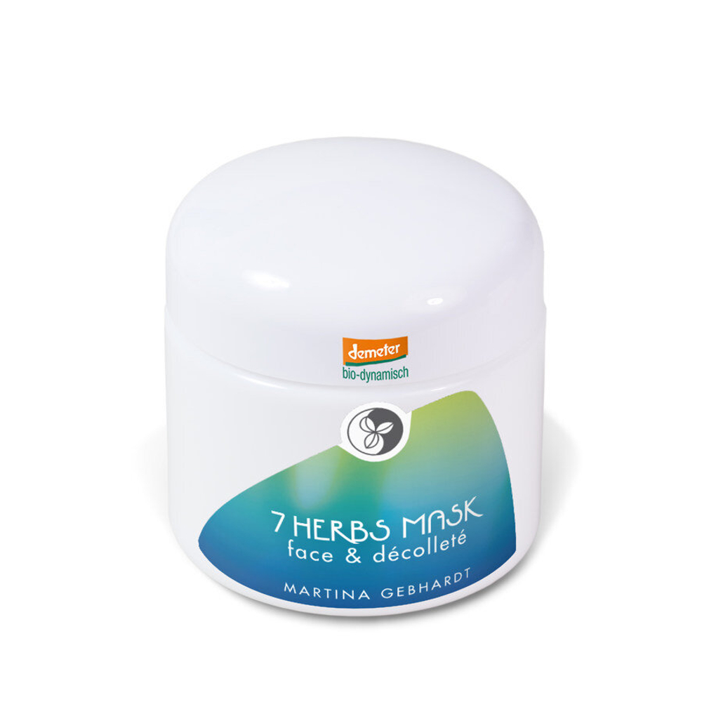 Маска для лица и зоны декольте Martina Gebhardt 7-Herbs Vital Mask, 100 мл