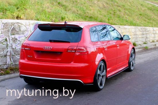 Комплект накладок на пороги для AUDI S3 8P (06-08)