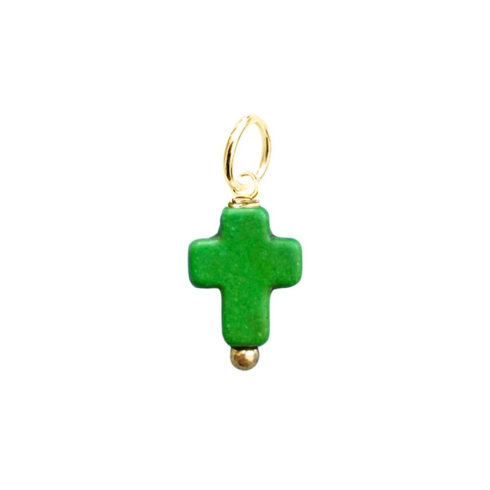 Подвеска из камня Крест 16 мм Подвеска из камня Крест 16 мм