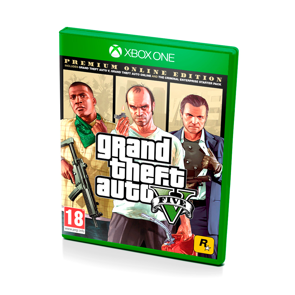 GTA V. Premium edition Английская версия [Xbox One] New