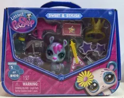 Игровой набор "Стиль", фигурка животного саксессуарами, Лама