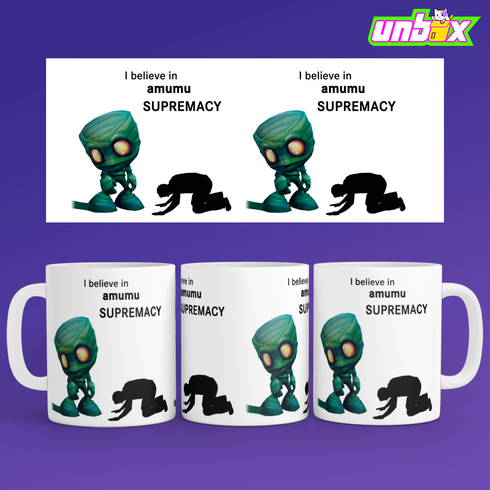Кружка Amumu supremacy Амуму League Of Legends Лига Легенд