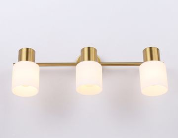 Настенно-потолочный спот 3*Е27 TR3972/3 BS/FR латунь/белый матовый Traditional Ambrella
