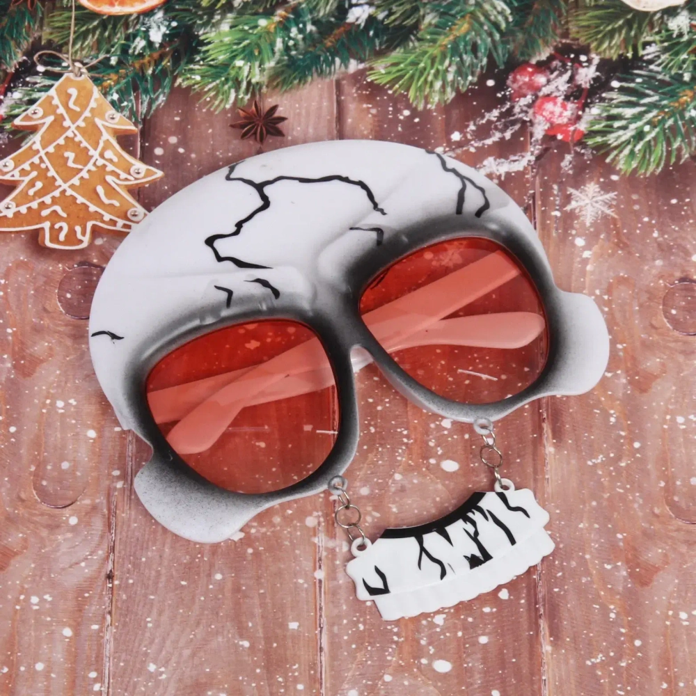 Очки карнавальные «Зловещий череп», в ассортименте