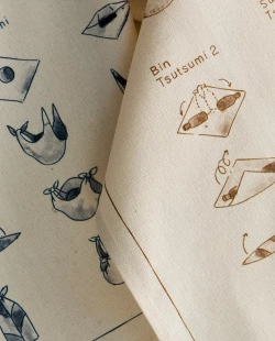 ZARA HOME КУХОННОЕ ПОЛОТЕНЦЕ С ПРИНТОМ (НАБОР ИЗ 2 ШТ.), БЕЛЫЙ