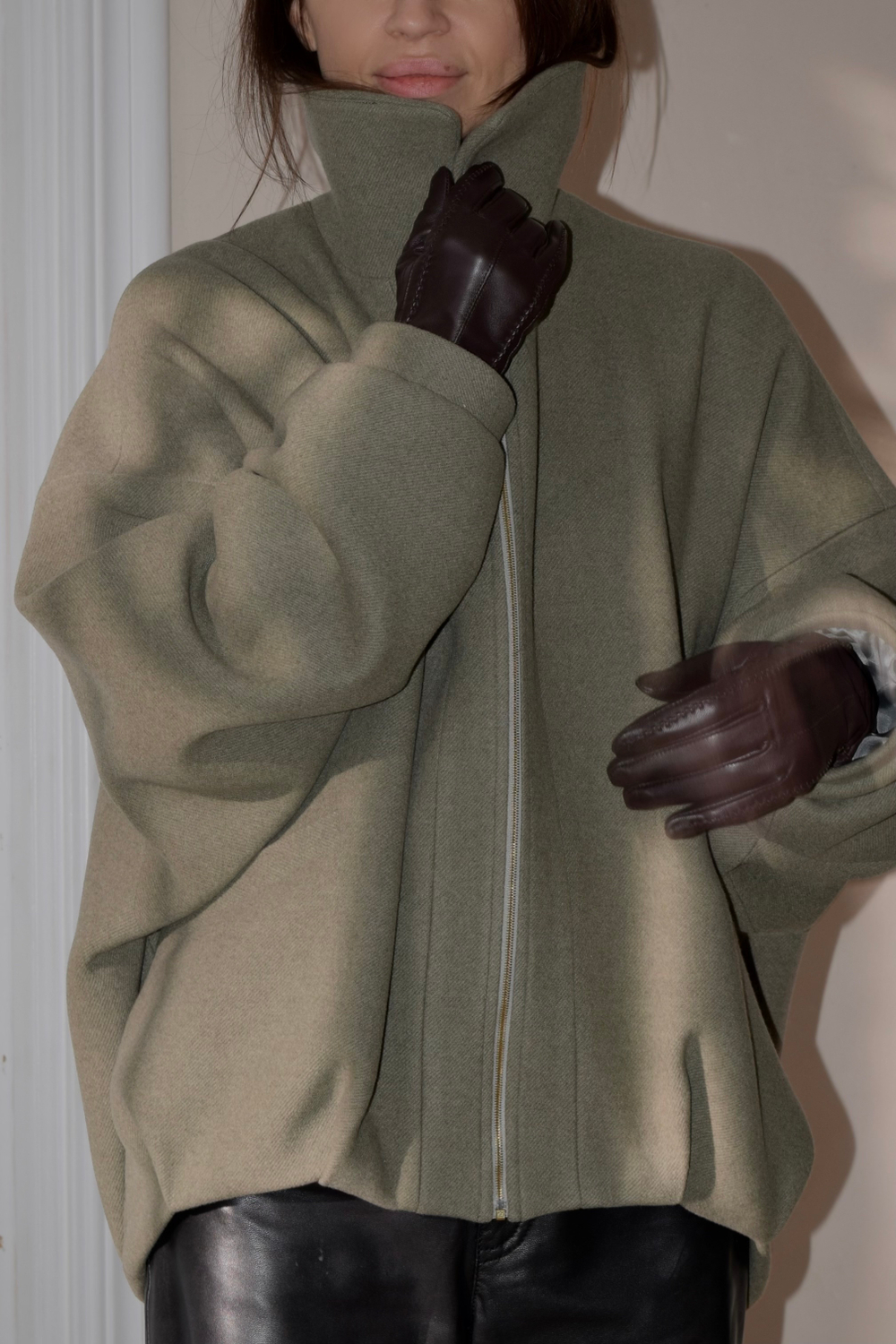 Bomber Saffron Бомбер-пальто из кашемира