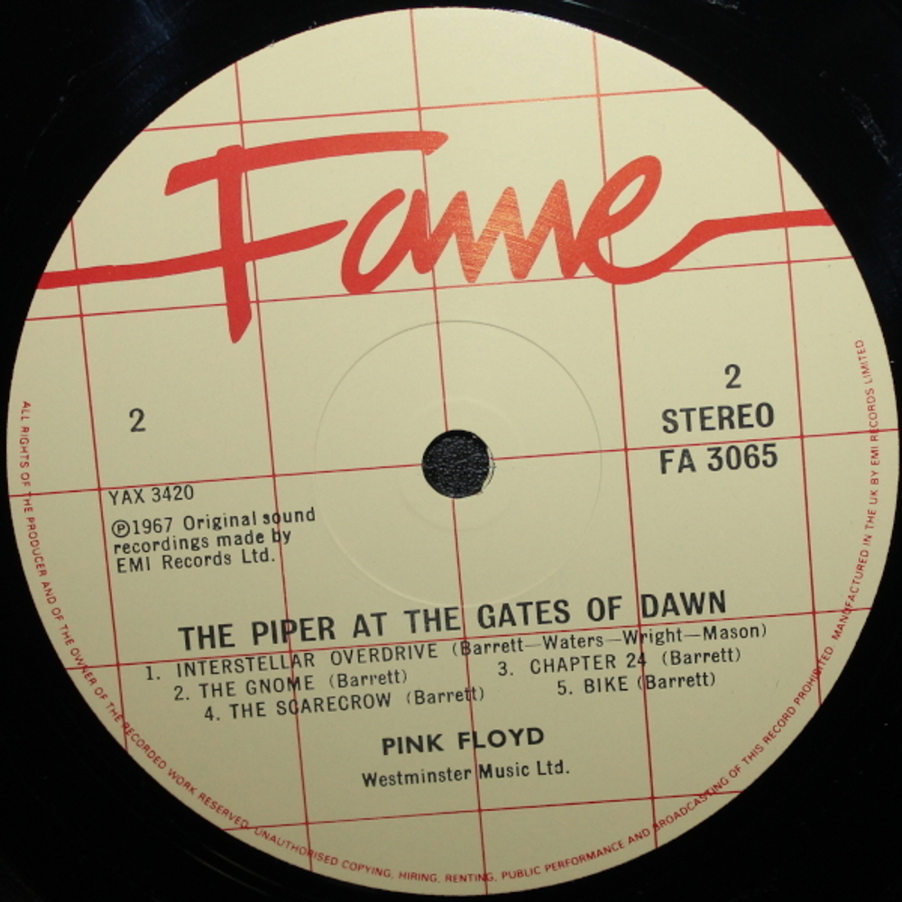 Pink Floyd / The Piper At The Gates Of Dawn (LP)