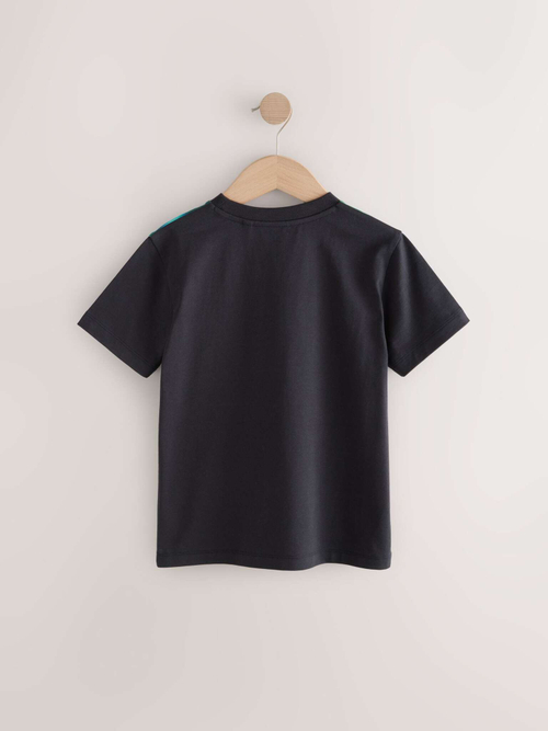 Футболка для мальчика Next AG3-595, Черный, Зеленый