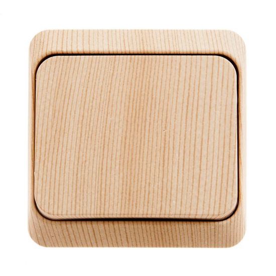 Выключатель UNIVersal Олимп СОСНА 1кл. о/п 10А 250В