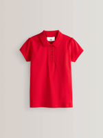 Поло школьное для девочки Next M82-230, 2 шт., Красный