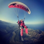 Параглайдинг с горы Тахталы на высоте 2365 м