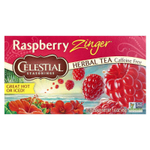 Celestial Seasonings, травяной чай, со вкусом пикантной малины, без кофеина, 20 чайных пакетиков, 45 г (1,6 унции)
