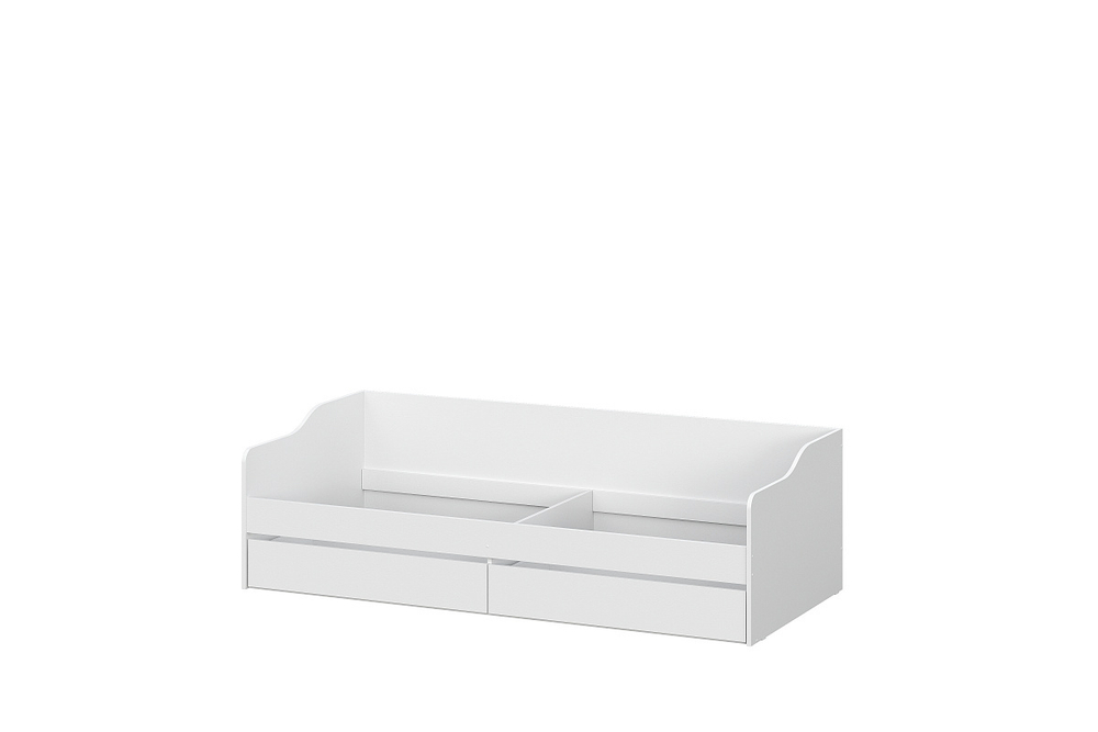 КР-2 (NNM) Кровать одноместная с ящиками (каркас) 900мм (белый)