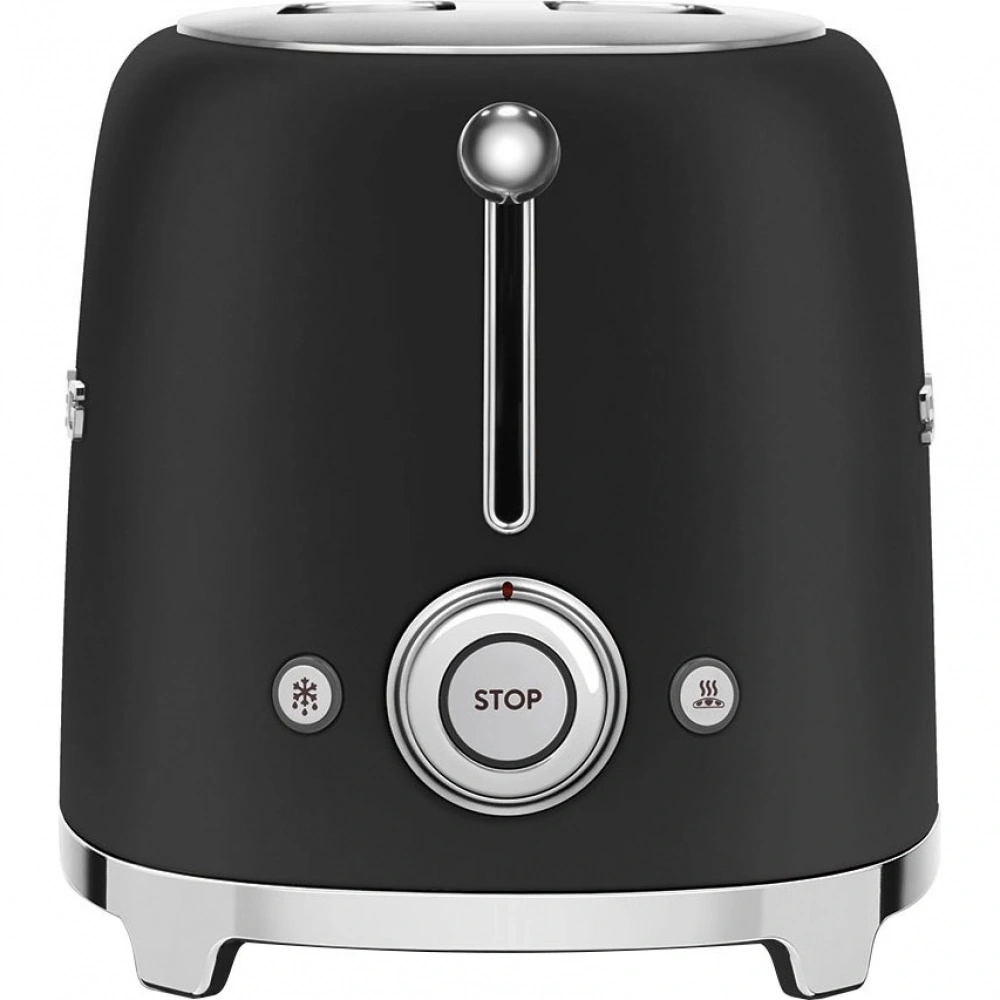 Тостер Smeg TSF01BLMEU матовый черный