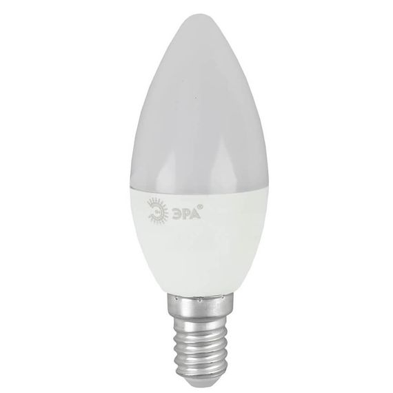 Лампа светодиодная ЭРА E14 8W 4000K матовая ECO LED B35-8W-840-E14 Б0030019