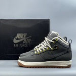 Кроссовки Nike Air Force 1 на меху #368 (сер.)