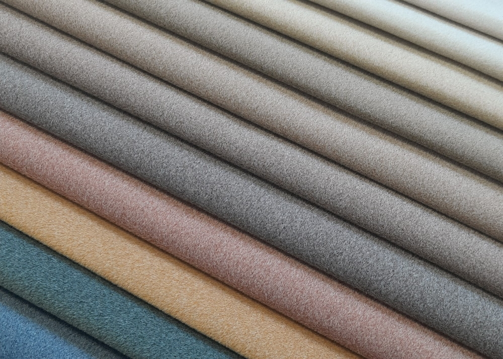 Микровелюр Ласка 15 серая дымка