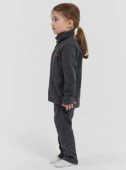 Детская куртка из флиса VITIM серый гравий