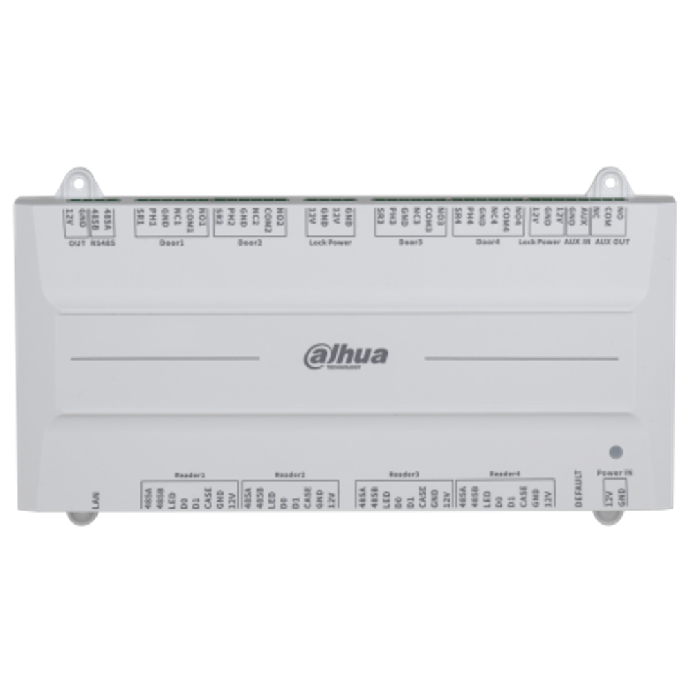 DHI-ASC4204B-S Контроллер на 4 двери (1-сторонний доступ)  Web - интерфейс.