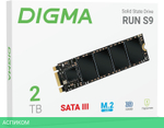 SSD диск Digma Run S9 2TB (DGSR1002TS93T)