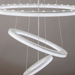 Citilux Электрон Смарт CL710A104S Умная люстра подвесная Белая