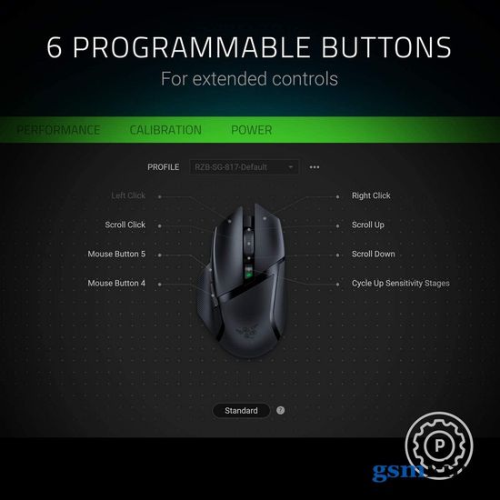 Razer Basilisk X Hyperspeed Mouse Black (Чёрный)